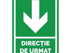 Indicatoare verzi iesire in jos